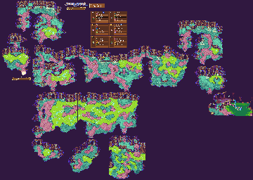 Thumbnail for a map of Marsh Cave for the GBA game Sword Of Mana.