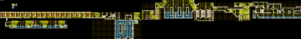 Thumbnail for a map of Golden Pyramid Golden Passage for the GBA game Wario Land 4.