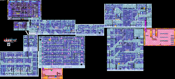 Thumbnail for a map of Ruby Passage 40 Below Fridge for the GBA game Wario Land 4.