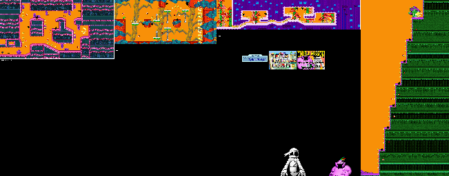 Thumbnail for a map of Tale Of The Spirit Of Fright Mission 6-12 for the GBA game Yoshi: Topsy-Turvy.