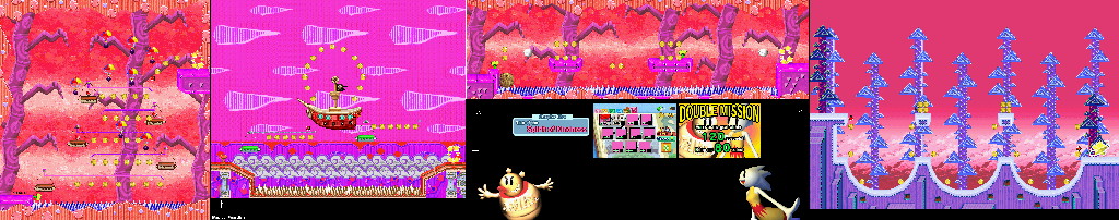 Thumbnail for a map of Tale Of The Spirit Of Kindness Mission 5-2 for the GBA game Yoshi: Topsy-Turvy.