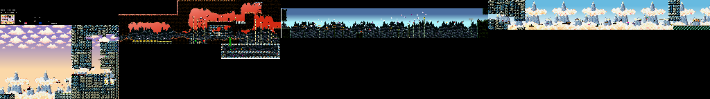 Thumbnail for a map of World 4 Secret 4: Fight Toadies W/ Toadies for the GBA game Yoshi's Island: Super Mario Advance 3.