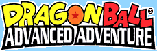 Title screen for the GBA game Dragon Ball: Advanced Adventure.