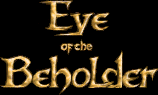 Title screen for the GBA game Dungeons & Dragons: Eye Of The Beholder.