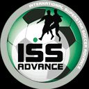 Title screen for the GBA game International Superstar Soccer Advance.