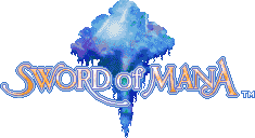 Title screen for the GBA game Sword Of Mana.