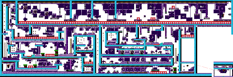 Thumbnail for a map of Dr Dis Industries Act 1 (Collision Data) for the Genesis game Aero The AcroBat 2.