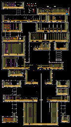 Thumbnail for a map of Stage 3-2 for the Genesis game Alien 3.