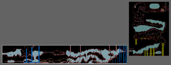 Thumbnail for a map of Caves for the Genesis game Alisia Dragoon.