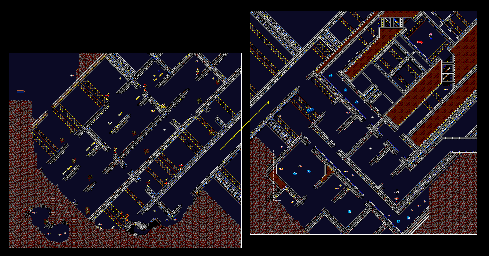 Thumbnail for a map of Spaceship for the Genesis game Alisia Dragoon.
