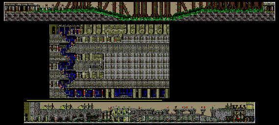 Thumbnail for a map of Temple for the Genesis game Alisia Dragoon.