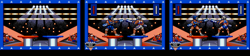 Thumbnail for a map of Joust for the Genesis game American Gladiators.