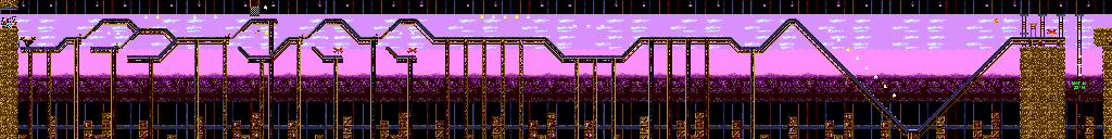 Thumbnail for a map of Scene 1-4 for the Genesis game Animaniacs.
