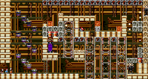 Thumbnail for a map of Scene 2-5 for the Genesis game Animaniacs.