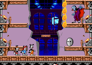 Thumbnail for a map of Scene 4-5 for the Genesis game Animaniacs.