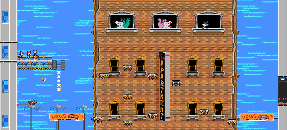 Thumbnail for a map of Scene 5-3 for the Genesis game Animaniacs.