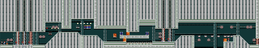 Thumbnail for a map of Scene 5-5 for the Genesis game Animaniacs.