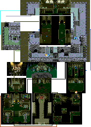 Thumbnail for a map of Agito's Castle for the Genesis game Beyond Oasis.