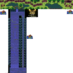 Thumbnail for a map of Marsh & Waterfall for the Genesis game Beyond Oasis.