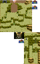 Thumbnail for a map of Non-Entity Cave for the Genesis game Beyond Oasis.