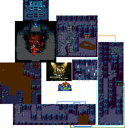 Thumbnail for a map of Volcanic Crater for the Genesis game Beyond Oasis.