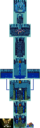 Thumbnail for a map of Water Shrine for the Genesis game Beyond Oasis.
