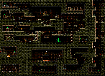 Thumbnail for a map of Level 4-1 for the Genesis game Blades Of Vengeance.