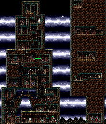 Thumbnail for a map of Level 5 for the Genesis game Blades Of Vengeance.