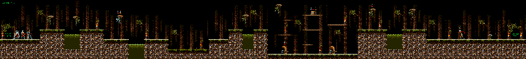 Thumbnail for a map of Level 7-8 for the Genesis game Blades Of Vengeance.