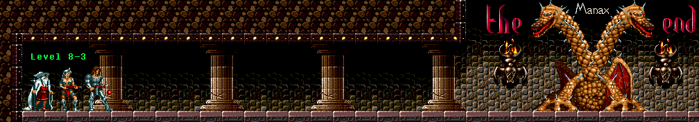 Thumbnail for a map of Level 8-3 for the Genesis game Blades Of Vengeance.