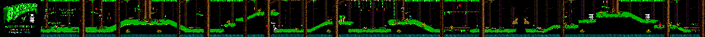 Thumbnail for a map of Flatulent Swamps Level 1 for the Genesis game Boogerman: A Pick And Flick Adventure.