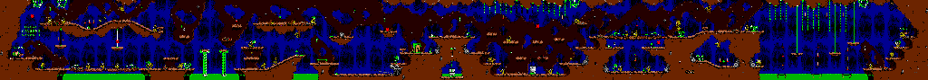 Thumbnail for a map of Nasal Caverns Level 1 for the Genesis game Boogerman: A Pick And Flick Adventure.