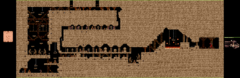 Thumbnail for a map of The Final Battle for the Genesis game Bram Stoker's Dracula.