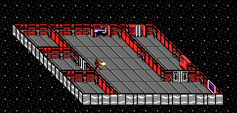 Thumbnail for a map of ECG Ship Deck 6 for the Genesis game Buck Rogers: Countdown To Doomsday.
