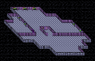 Thumbnail for a map of Pirate Cruiser Deck 4 for the Genesis game Buck Rogers: Countdown To Doomsday.