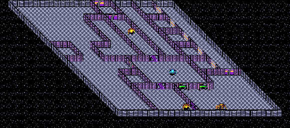 Thumbnail for a map of Thule Prison for the Genesis game Buck Rogers: Countdown To Doomsday.