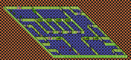 Thumbnail for a map of Venusian Base L3: Administrative Offices for the Genesis game Buck Rogers: Countdown To Doomsday.