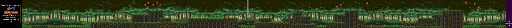 Thumbnail for a map of Level 1: The Enchanted Forest A for the Genesis game Castle Of Illusion: Starring Mickey Mouse.
