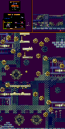 Thumbnail for a map of Level 5: The Castle C & Boss (No Background) for the Genesis game Castle Of Illusion: Starring Mickey Mouse.