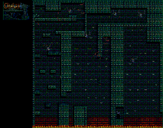 Thumbnail for a map of Elkenrod Area 2 for the Genesis game Chakan: The Forever Man.