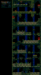 Thumbnail for a map of Mantis Area 2 for the Genesis game Chakan: The Forever Man.