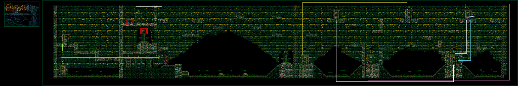 Thumbnail for a map of Mantis Area 3 for the Genesis game Chakan: The Forever Man.