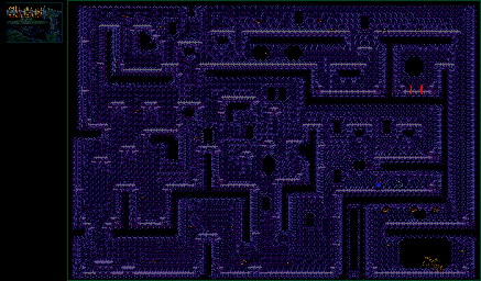 Thumbnail for a map of Spider Queen Area 2 for the Genesis game Chakan: The Forever Man.