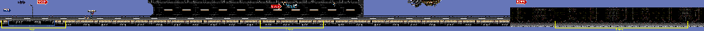 Thumbnail for a map of Stage 2: High Speed Fight for the Genesis game Contra: Hard Corps.