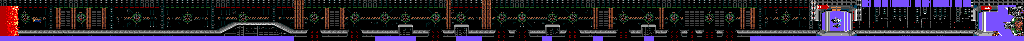 Thumbnail for a map of Stage 5D: Space Station for the Genesis game Contra: Hard Corps.