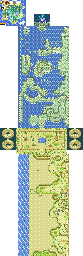 Thumbnail for a map of Anemone Beach for the Genesis game Crusader Of Centy.
