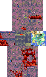 Thumbnail for a map of Burn Daisy (P) for the Genesis game Crusader Of Centy.