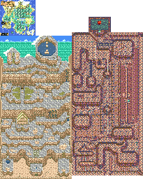 Thumbnail for a map of Dahlia Valley (P) for the Genesis game Crusader Of Centy.