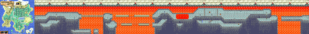 Thumbnail for a map of Hot Daisy for the Genesis game Crusader Of Centy.