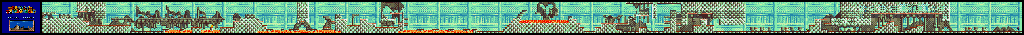Thumbnail for a map of 1 Player Game World6 - Stage1 for the Genesis game Dashin' Desperadoes.